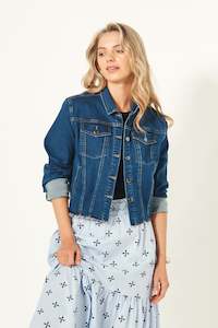 Denim: Selina Denim Jacket | Denim | Lemontree