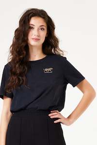 Garcia: Zwart Tee | Z0012-60 | Garcia