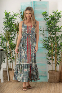 Cienna: Calypso Maxi Pocket Dress | Cienna