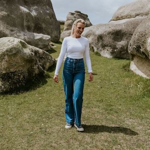 Moke: Lina Knit L/S | White | Moke