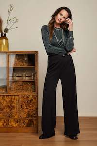 King Louie: Fintan Pant | Black | King Louie