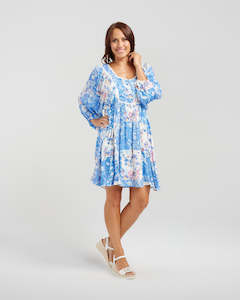 Yasmin Dress | Bright Flora | Zafina