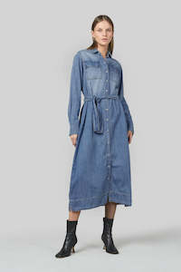 Dricoper: Naia Dress | Denim | Dricoper