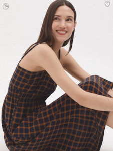 Nice Things: Garden Check Strappy Dress | Nice Things