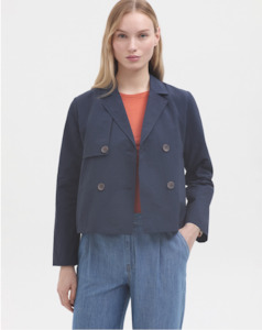 Nice Things: Cropped Trench Coat | Nice Things