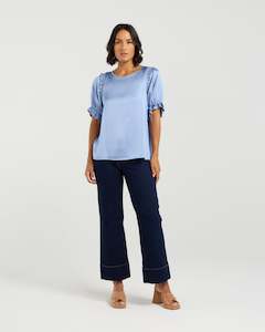 Florence Top | Cornflower | Et Alia