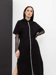 Reflective Revel Dress | Black | XLab