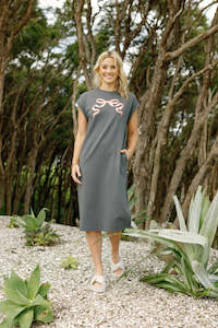 Homelee: Adele Dress | Homelee | Graphite