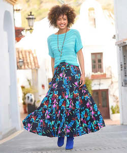 New Arrivals: Summer Solstice Crinkle Maxi Skirt