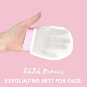 Hair Accessories: 100% Silk Exfoliating Mitt For Face - TikTok Famous Silk Exfoliating Glove NZ