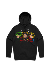 Hoodies: MONSTER TRIO - HOODY