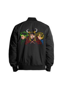 Shadow Jacket: MONSTER TRIO - BOMBER JACKET (SHOP STOCK)