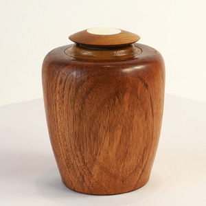 Urns: Display/Keepsake Mini- Pohutukawa, Gum, Mother of Pearl #2502009