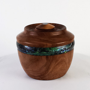 Victor – custom made pohutukawa totara paua