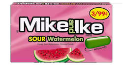 American Test Collection: Mike & Ike Sour Watermelon small 0.78oz/22g
