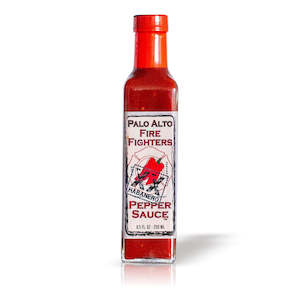 Sauce Hot Sauce: Palo Alto Fire Fighters Habanero Hot Sauce 8.5floz/250ml