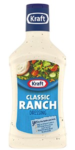 Dressings: Kraft Dressing Ranch 8floz/237ml