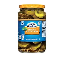 Pickles Relish: Great Gherkin Bread & Butter Chips 24floz/710ml