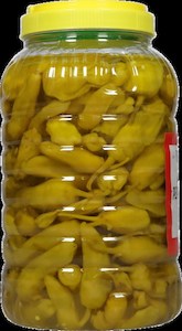 Pickles Relish: Vertullo Pepperoncini Whole 128floz