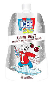 Desserts: Icee Slush Frozen Cherry Frost 6oz