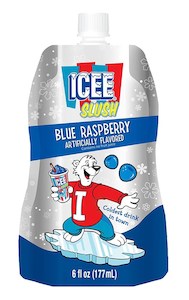 Desserts: Icee Slush Frozen Blue Raspberry 6oz