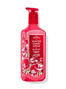 Personal Care: B&BW Gel Hand Soap Winter Candy Apple By Bath & body Works 8floz