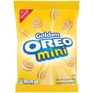 Nabisco Oreo Golden Mini cookies 1.5oz/42g
