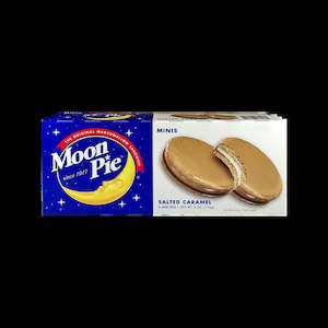 Baked Goods: Moon Pie Salted Caramel Marshmallow Mini Sandwich 6pk (Best By Feb 2025)