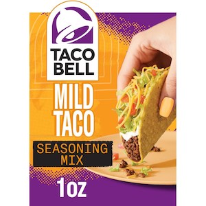 Taco Bell Mild Taco Seasoning Mix 1oz/28g (Best by 23 June 2025)