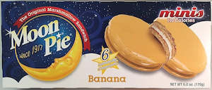 Moon Pie Mini Banana 6 PK Box 6oz/170g