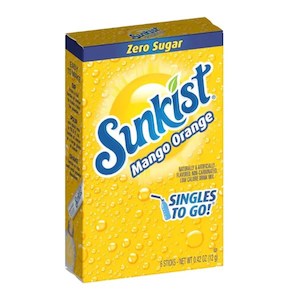 Sunkist Mango Orange Singles to Go 6pk STG 0.42oz/12g