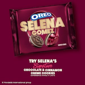 Baked Goods: Nabisco Oreo Cookies Selena Gomez 2pack 1.02oz/29g