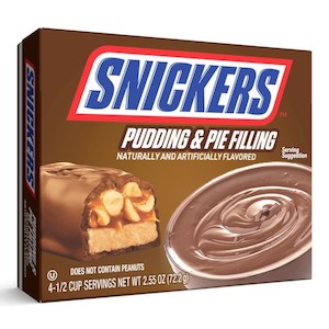 Meals: Snickers Pudding & Pie Filling 2.55oz/72.2g