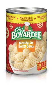 Chef Boyardee Pasta in Butter Sauce 15oz/425g