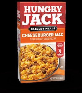 Meals: Hungry Jack Skillet Meals Cheeseburger Mac 5.8oz/164g
