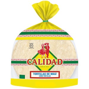 Calidad Tortillas De Maiz Corn 5.5" 24pk 22oz/567g