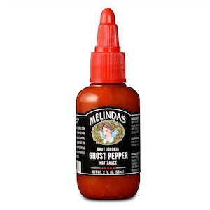 Sauce: Melindas Bhut Jolokia Ghost Pepper Sauce 2floz/59ml