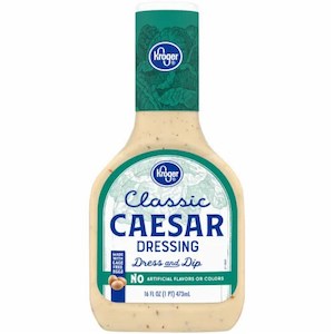 Kroger Caesar Salad Dressing 16floz (Best by 21 Jun 2025)