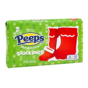 American Test Collection: Peeps Marshmallow Stockings 3ct