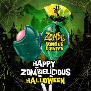 Bon Bon Bum Zombie Assorted Lollipops 5 Pack