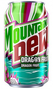 Mountain Dew Dragonfruit Limited Edition 12floz/355ml