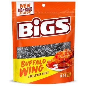 Nibbles Snacks: Bigs Sunflower Seeds Buffalo Wing 5.35oz/152g