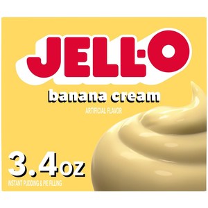 Meals: Jello Instant Banana Cream Pudding 3.4oz