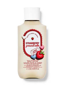 Personal Care: B&BW Body Lotion Strawberry Pound Cake 8oz/226g by Bath & Body Works