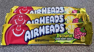 Airheads Variety Pack Bar Sour Lemon Berry Squeeze 0.55oz