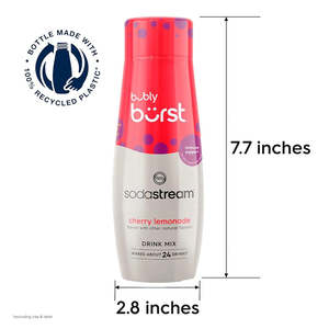 Soda Stream Bubly Burst Cherry Lemonade mix 14.9floz/440ml