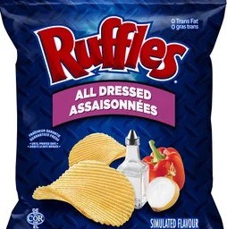 Ruffles All Dressed Chips 28g