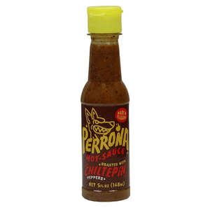Sauce: Perrona Hot Sauce Roasted with Chiltepin Peppers 5floz/150ml