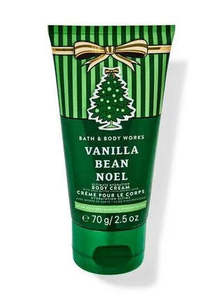 B&BW Body Cream Travel Vanilla Bean Noel by Bath & Body Works 2.5oz/70g