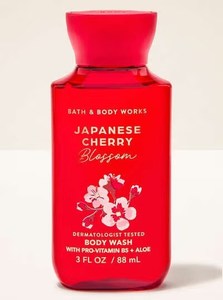 Personal Care: B&BW Body Wash Travel Japanese Cherry Blossom by Bath & Body Works 3floz/88ml